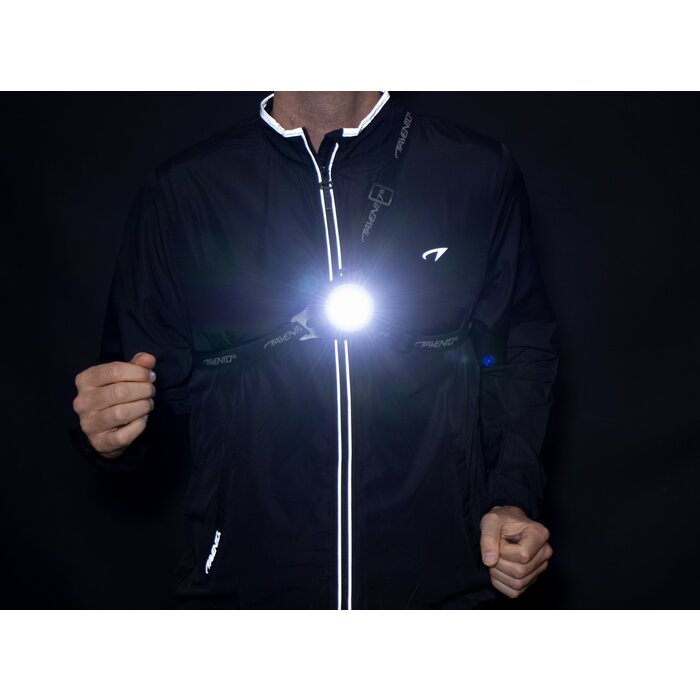 Avento® Avento - Gilet de sécurité - rechargeable - pour la course à pied  • LED • Noir