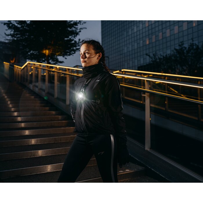 Avento® Avento - Laufen Sicherheitsweste - wiederaufladbar • LED • Schwarz