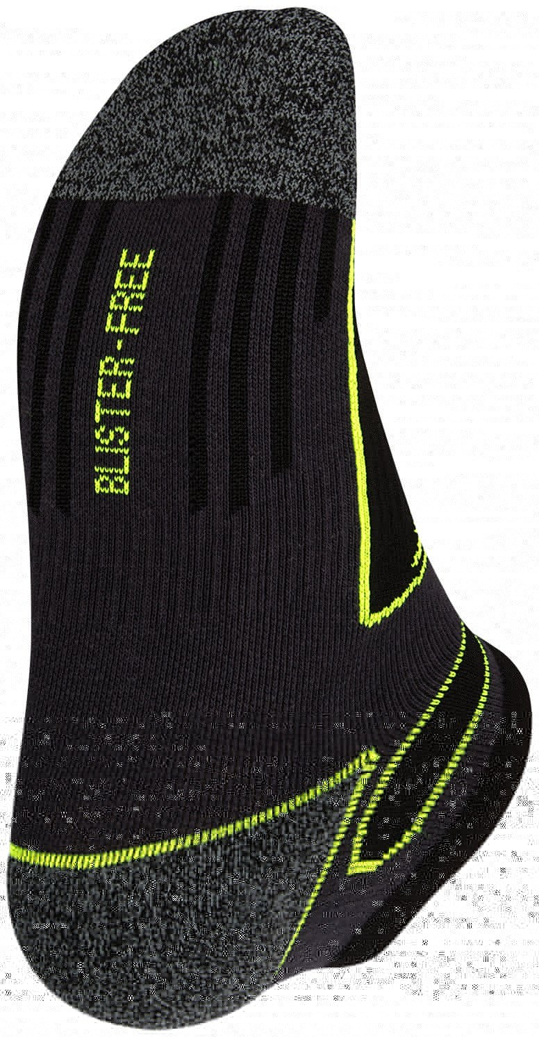 Avento® Avento – Sport-Söckchen für Herren – 2er-Pack – Schwarz/Fluoreszierendes Gelb