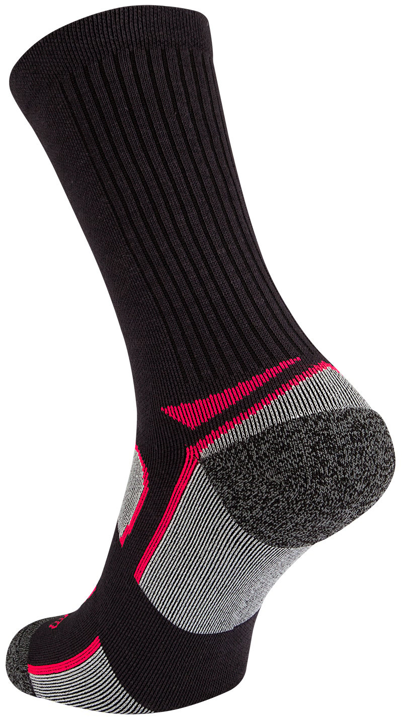 Avento® Avento - Women's Sports Socks - 2-PACK - Gray/Fuchsia