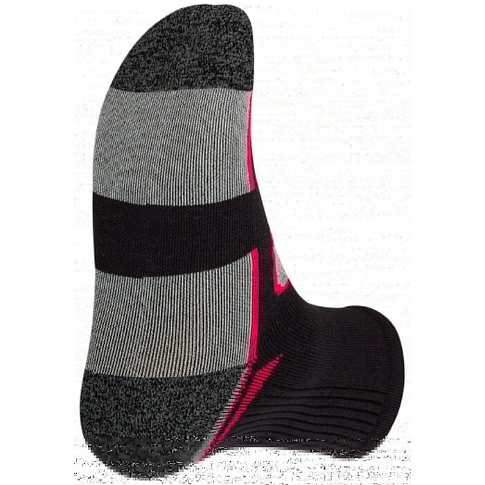 Avento® Avento - Chaussettes de sport pour femmes - LOT DE 2 - Gris/Fuchsia