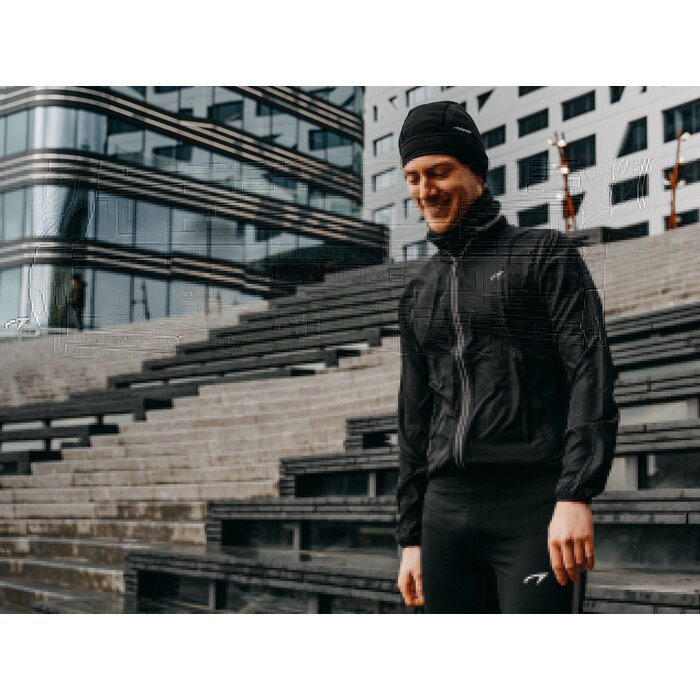 Avento® Avento – Sportmütze Beanie – BASIC BLACK – Schwarz