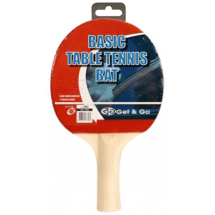 Get & Go® Get & Go® - Tafeltennisbat • Recreatief • Rood/Zwart