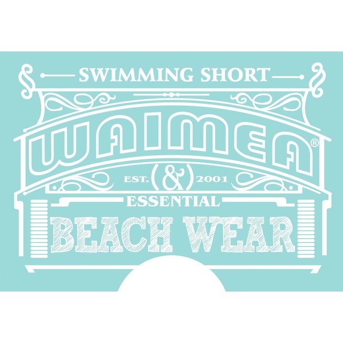 Waimea® Waimea® - Beach Short Dames • LOTUS • Lichtblauw