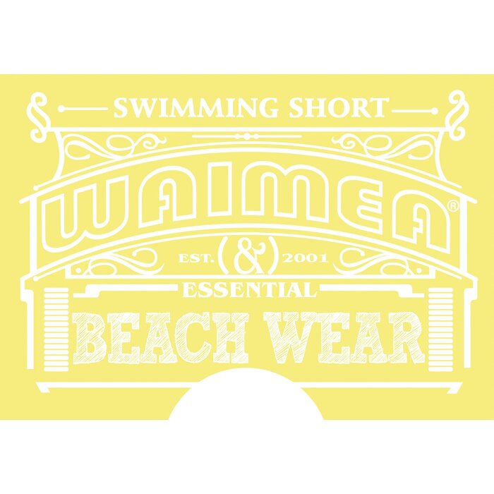 Waimea® Waimea® - Beach Short Meisjes • COCO • Geel