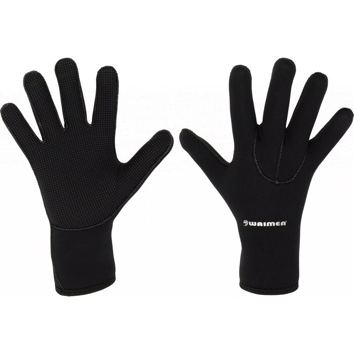 Waimea® Waimea® - Gants en néoprène • Noir/Argent