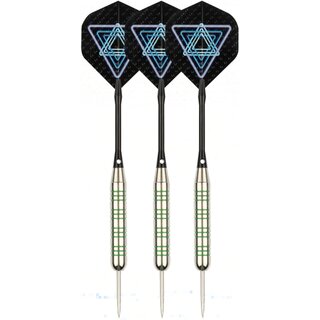 Faver® Faver® - Darts Nickel/Silver • METALIC • Zwart/Blauw