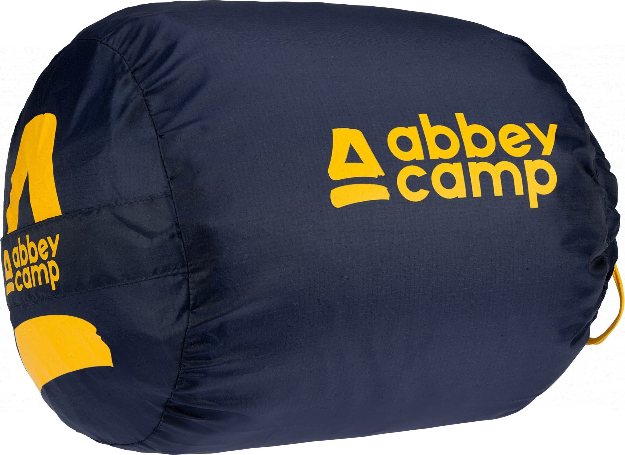 Abbey Camp® Abbey Camp – Universelle Tragetasche für Schlafsäcke – VIENNA-30 – Marineblau/Gelb
