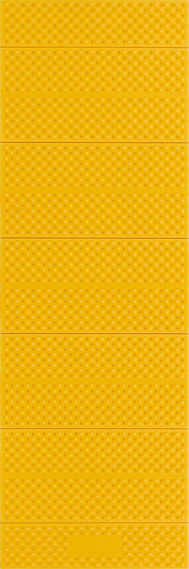 Abbey Camp® Abbey Camp - Foldable Insulation Mat XPE/Silver - PORTOFINO-060 - Yellow/Silver