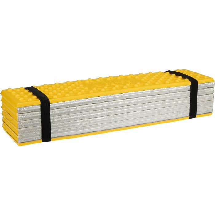 Abbey Camp® Abbey Camp® - Insulation mat Foldable XPE/silver • PORTOFINO-060 • Yellow/Silver