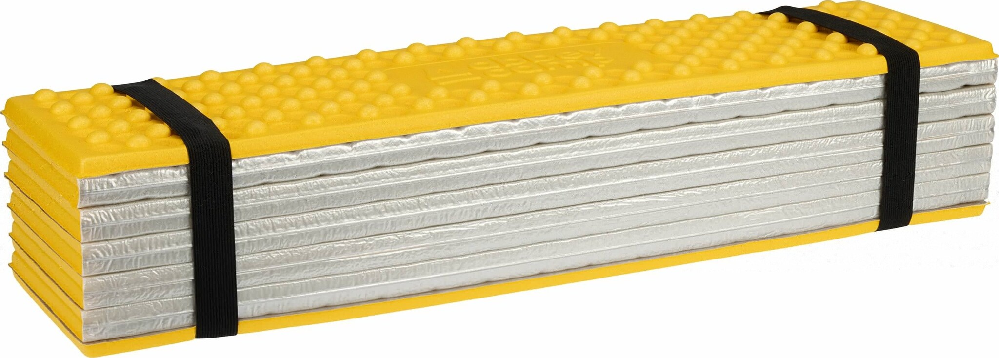 Abbey Camp® Abbey Camp - Foldable Insulation Mat XPE/Silver - PORTOFINO-060 - Yellow/Silver