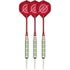 Faver® Darts Nickel/Silver • METALIC • Red