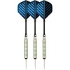 Faver® Darts Nickel/Silver • METALIC • Blue/Black