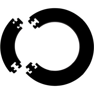 Faver® Dart-Wandschoner • Schwarz