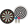 Faver® Dartboard -Set • FLOCK II • Schwarz