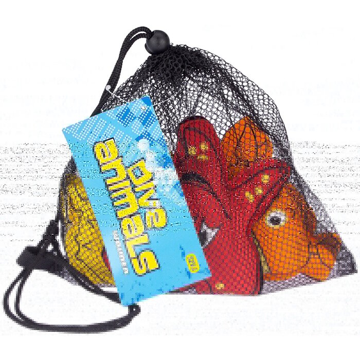 Waimea® Waimea® - Duik Dieren • 3 STUKS • Rood/Geel