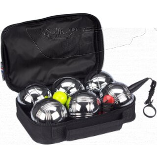 Get & Go® Jeu de Boules Set VI • 6 Balls • Chrome
