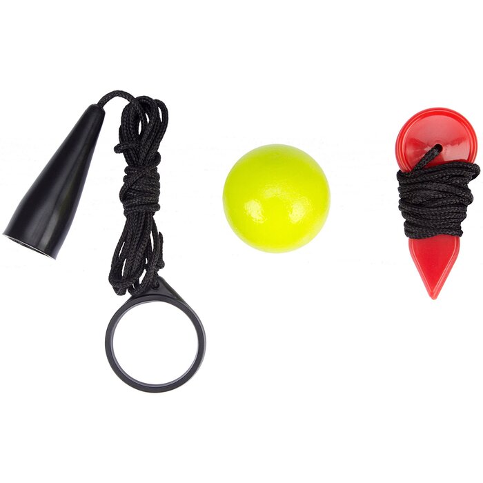 Get & Go® Get & Go® - Jeu de Boules Accessories Set • Red/FluoYellow