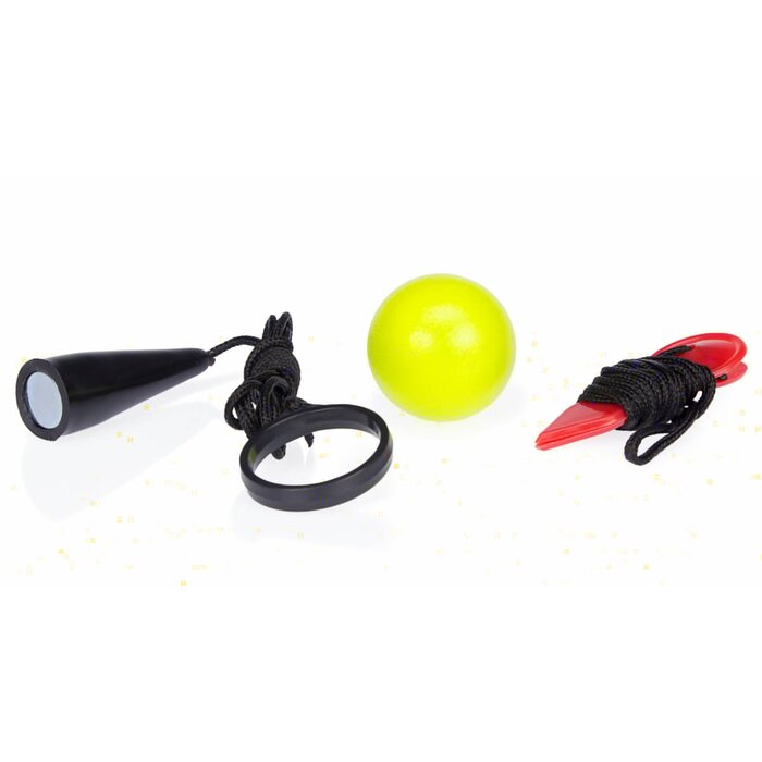 Get & Go® Get & Go® - Jeu de Boules Accessoireset • Rood/FluoGeel