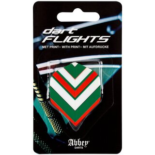 Dartflights • Green/White