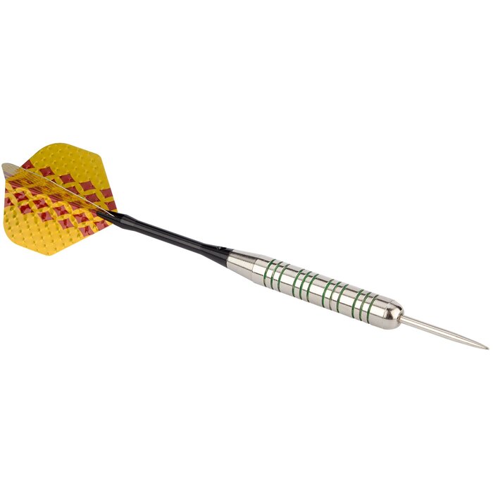 Abbey® Darts - Darts • Nickel/Silber • Gelb/Rot