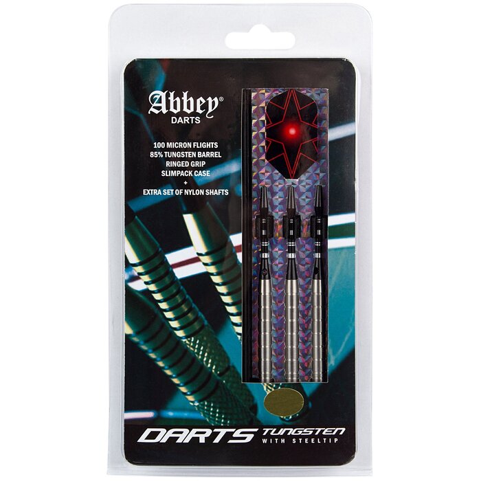 Abbey® Darts - Darts • 85% TUNGSTEN • Silver