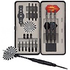 Abbey® Darts - Dart Set • Steel Tip/Soft Tip • Zwart