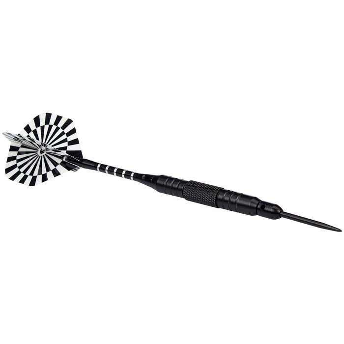 Abbey® Darts - Dart Set • Steel tip/soft tip • Black