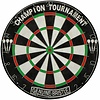 Dartboard Sisal • CLASSIC • Schwarz/Rot