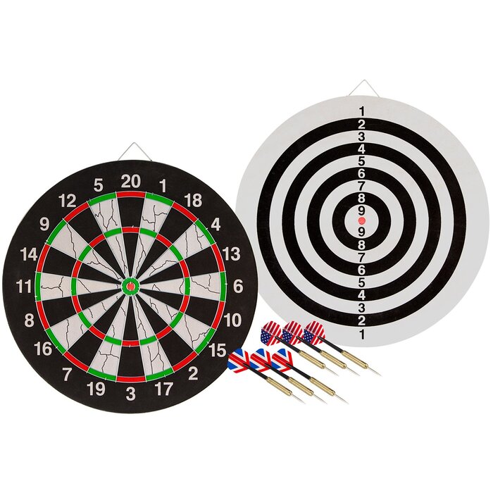 Abbey® Darts - Dartbord set • LOCK II  • Universeel