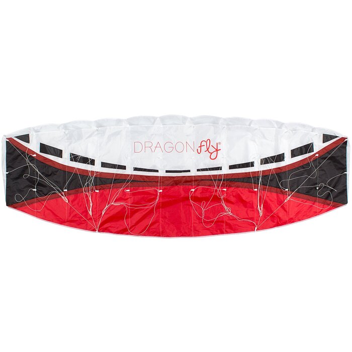 Dragon Fly® Dragon Fly® - Fallschirm Kite • SANTANA 200 • Rot/Dunkelrot