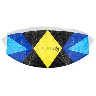 Dragon Fly® Parachute Kite • LILAH 160 • Black/Yellow