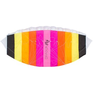 Dragon Fly® Parachute cerf-volant • GILAVAR 140 • Rose/Orange
