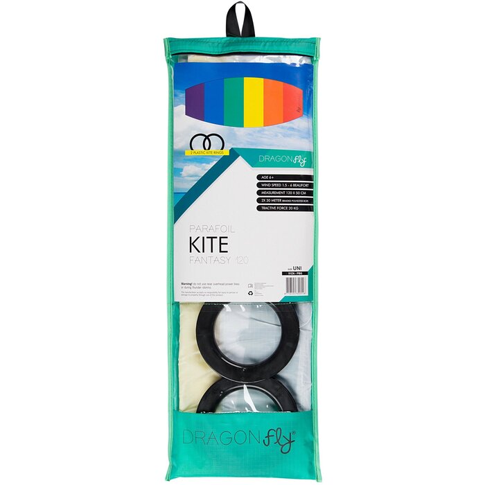 Dragon Fly® Dragon Fly® - Fallschirm Kite • FANTASY 120 • Lila/Blau