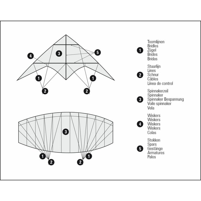 Dragon Fly® Dragon Fly® - Stunt flyer • MAESTRO 165 • Black/White