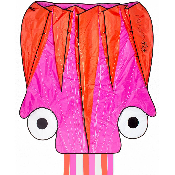Dragon Fly® Dragon Fly® - Cerf-volant • OCTOPUS • Rose/Orange