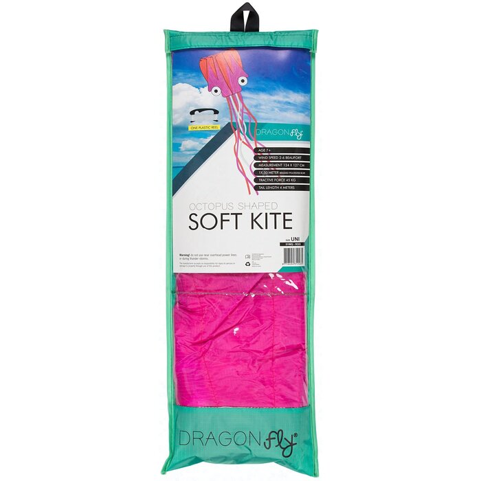 Dragon Fly® Dragon Fly® - Kite • OCTOPUS • Pink/Orange