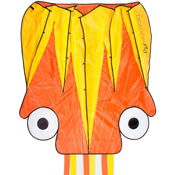Dragon Fly® Dragon Fly® - Kite • OCTOPUS • Orange/Yellow