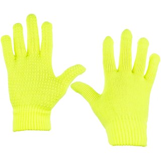 Avento® Gloves knitted anti -slip Sr • JAMIE • FluoYellow