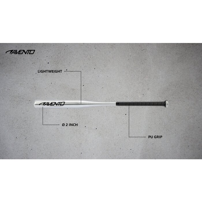 Avento® Avento -Baseballschläger Aluminium • 68 CM • Silber