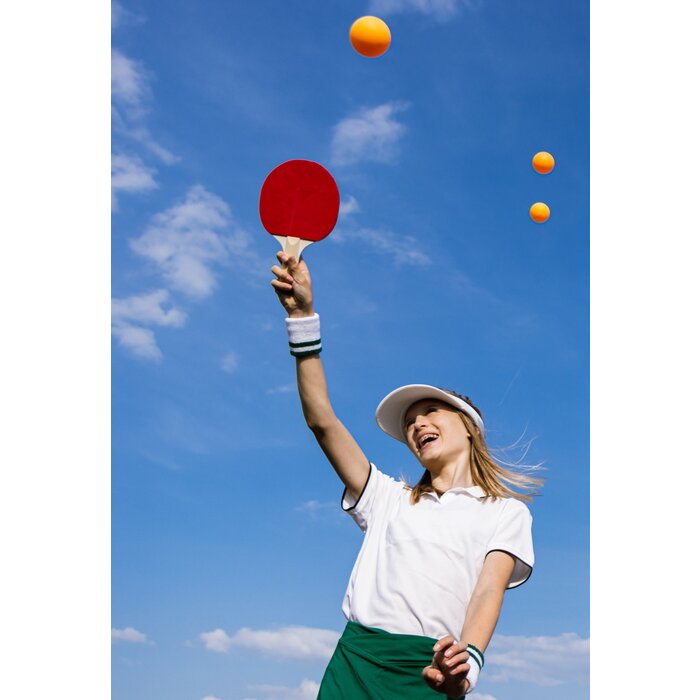 Avento® Avento - 6 Tischtennisbälle • ABS Orange • Orange