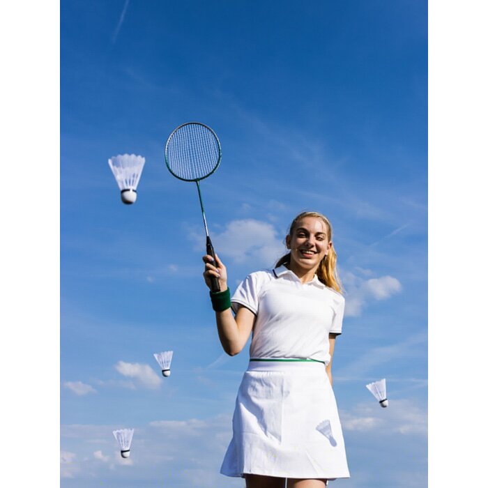 Avento® Avento - 3 Badminton Shuttles • COMPLEX CORK • Weiß