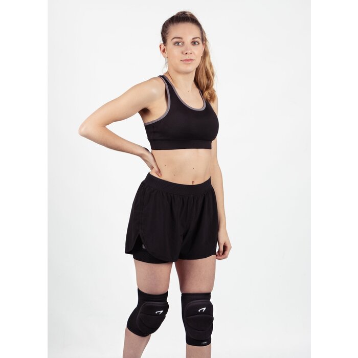 Avento® Avento® - Volleybal Kniebeschermers • Zachte Padding • Zwart