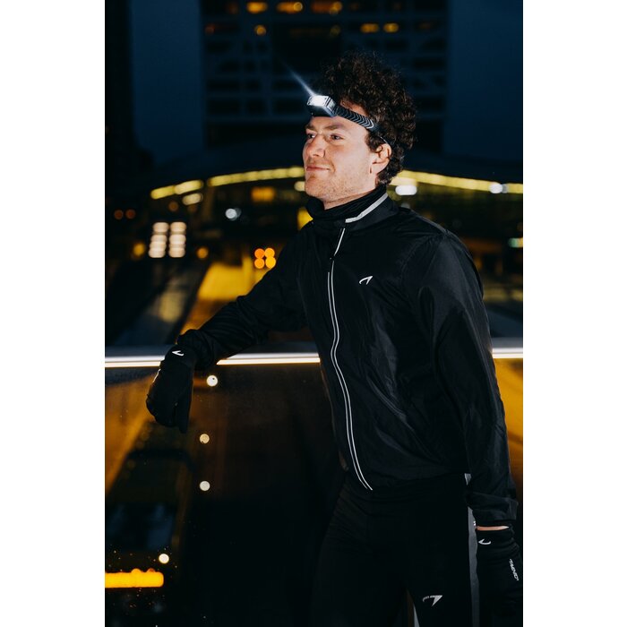 Avento® Avento - Headlamp with Motion Sensor Rechargeable • MULTI-MODE • Black/Silver