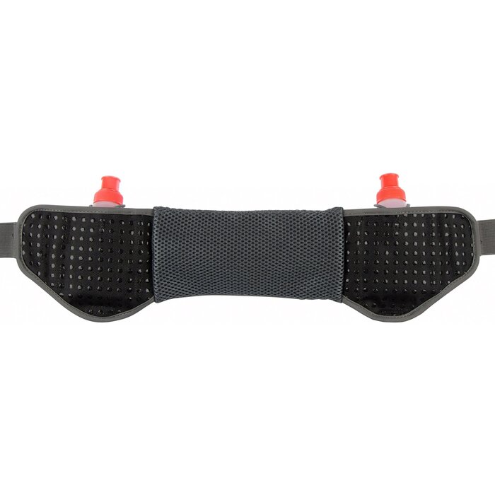 Avento® Avento - Running Belt with 2 Drink Bottles • ADDY • Gray/FluoPink