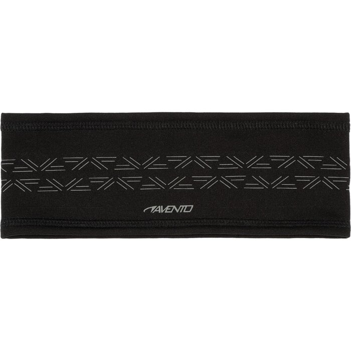 Avento® Avento - Sports headband • PERFORMANCE • Black/Silver