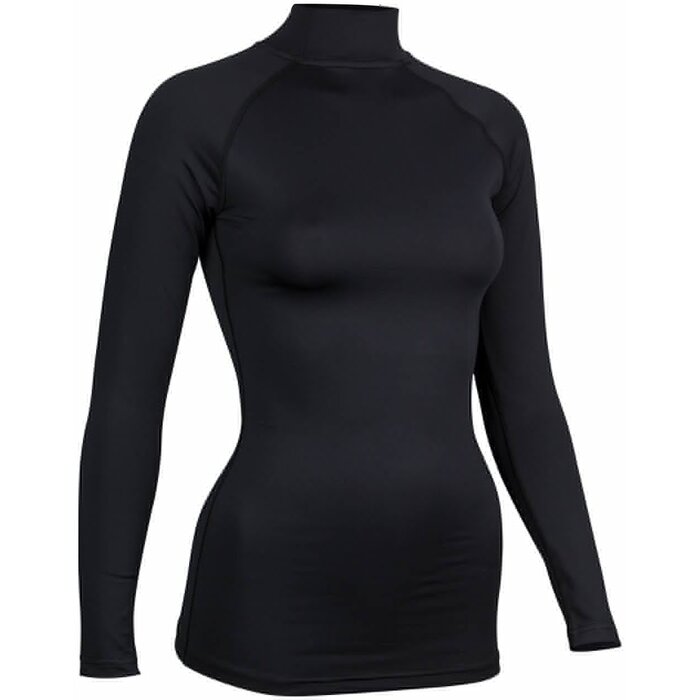 Avento® Avento® - Base Layer Lange Mouw • Dames • Zwart/Zilver