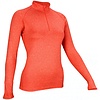 Avento® Avento® - Sportshirt Lange Mouw • Dames • Koraal mêlee/Wit