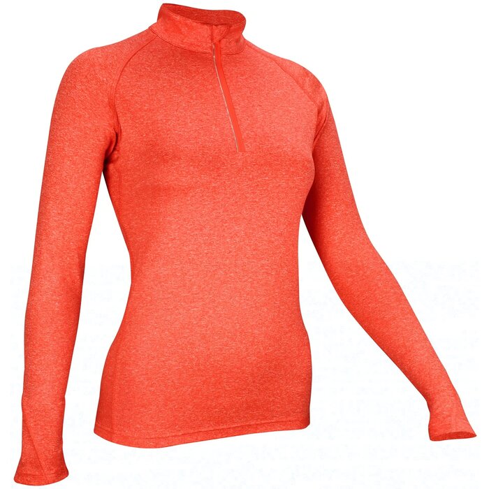 Avento® Avento - Sports shirt Long sleeve • Women • Coral melee/White