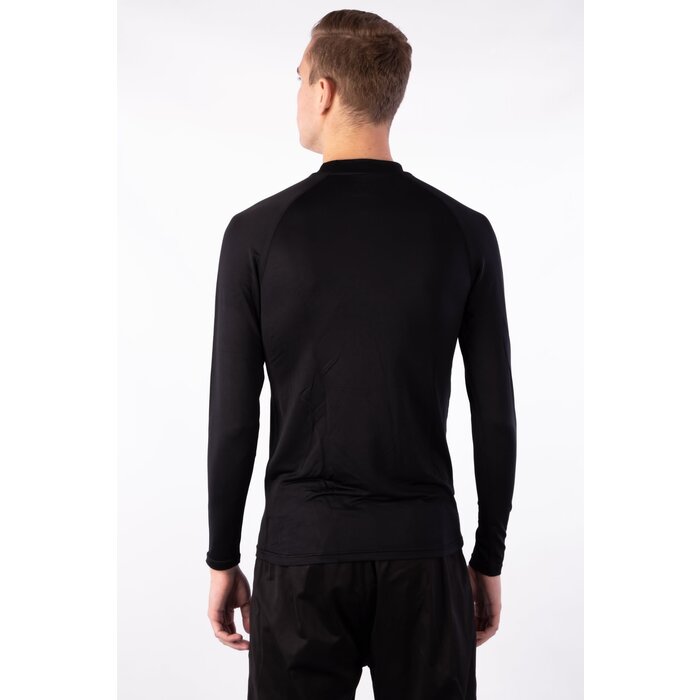 Avento® Avento - Couche de base à manches longues • Hommes • Noir/Argent